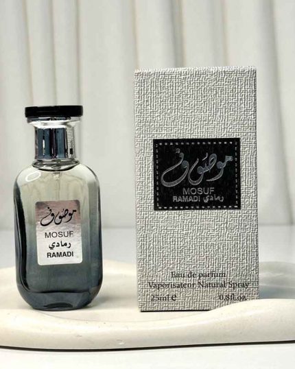 عطر ادکلن موصوف خاکستری